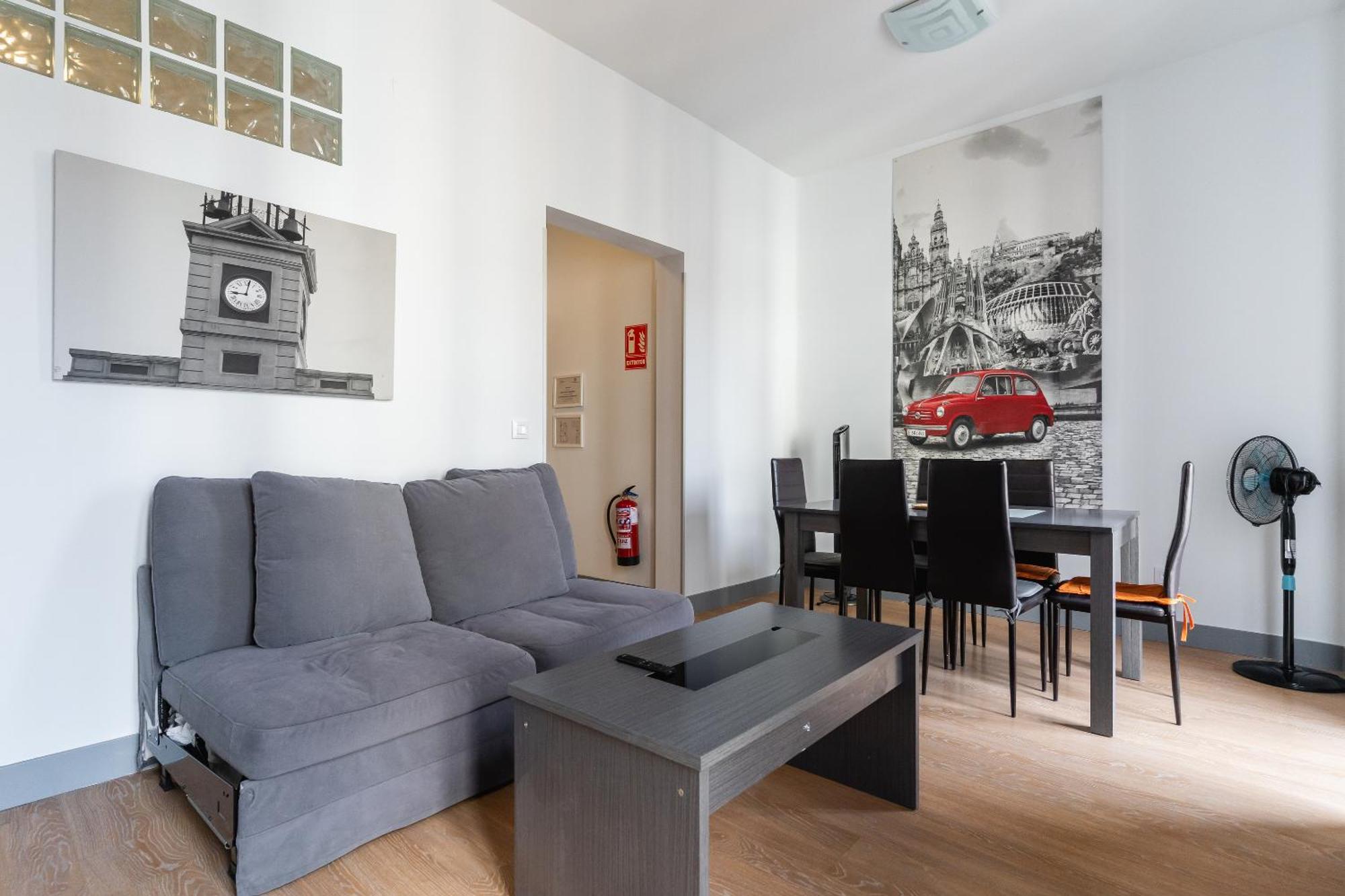 2 Bedrooms 1,5bathrooms Furnished - Sol - Bright & Functional - Mintystay Apartamento